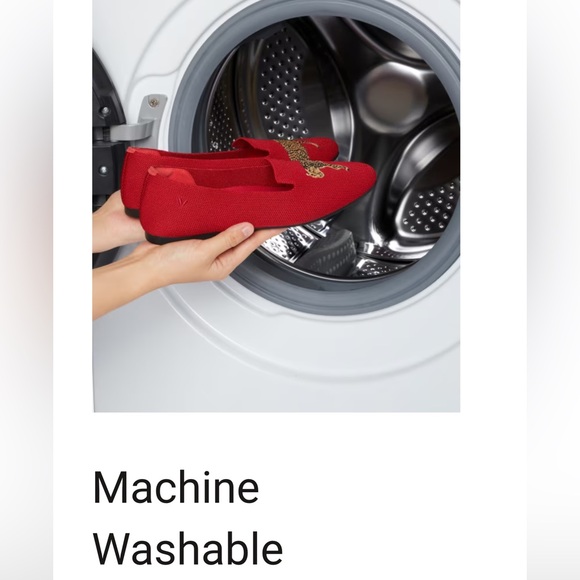 Vivaia Audrey classic red loafer with leopard embroidery - Picture 7 of 7